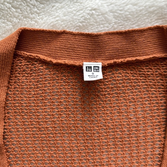 Gifts for Her 🎁 📝🤎NWT Uniqlo Net Cardigan- S - Picture 5 of 8
